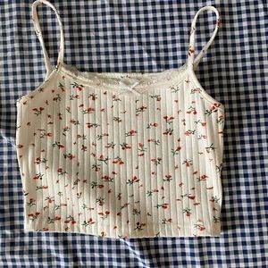 floral tank top